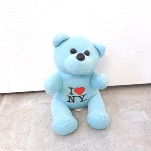 NEW BLUE TEDDY BEAR New York Love